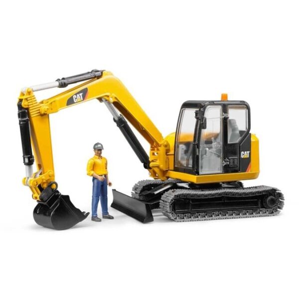 BRUDER MINI EXCAVATOR WITH DRIVER Model minibagru