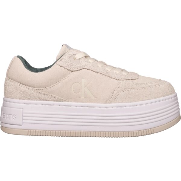 Calvin Klein BOLD PLATF LACEUP LOW MG SUEDE Dámské tenisky