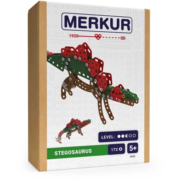 MERKUR DINO – STEGOSAURUS Kovový model