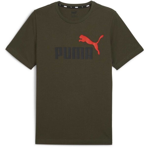 Puma ESSENTIALS + 2 COL LOGO TEE Pánské triko