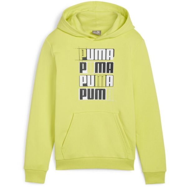 Puma ESSENTIALS + LOGO LAB HOODIE B Dětská mikina