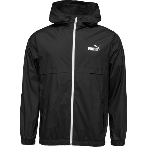 Puma ESSENTIALS SOLID WINDBREAKER JACKET Pánská bunda