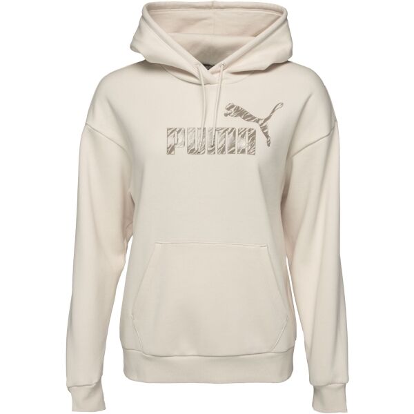 Puma ESSENTIALS+ ANIMAL HOODIE Dámská mikina s kapucí