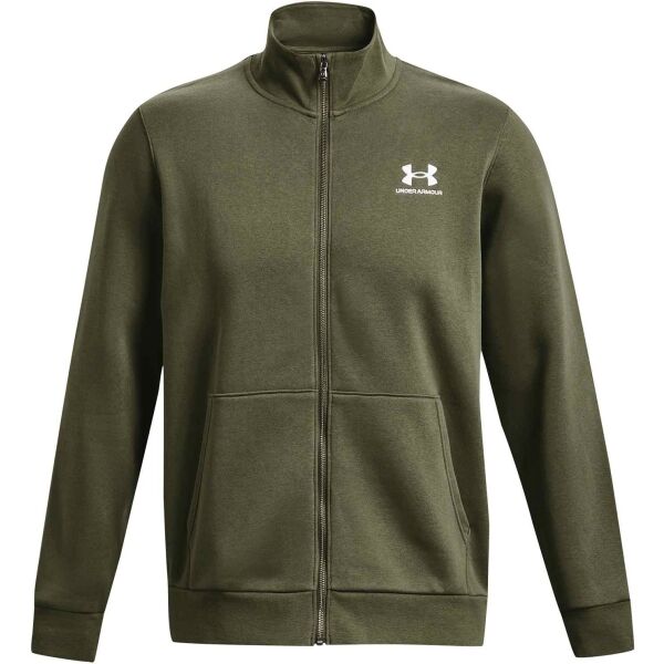 Under Armour ESSENTIAL FLEECE NOVELTY TRACK Pánská mikina