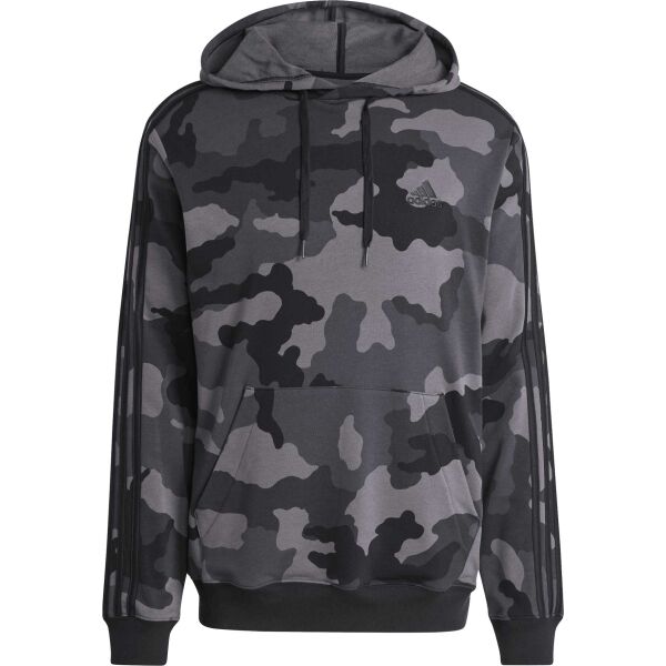 adidas CAMO HOODIE Pánská mikina