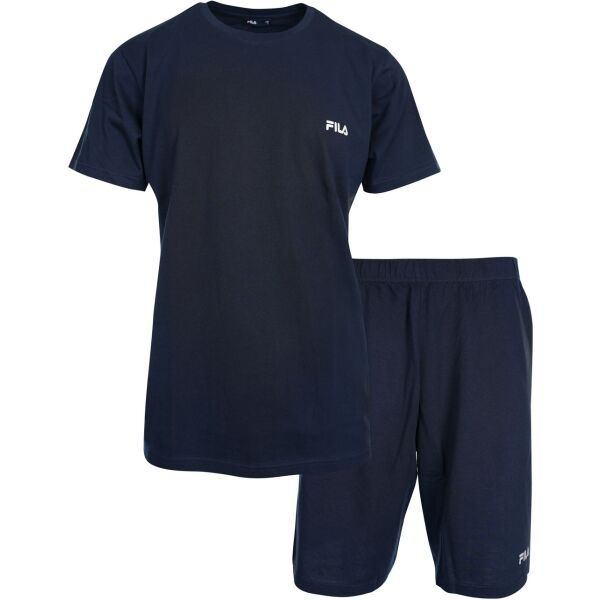 Fila SET SHORT SLEEVES T-SHIRT AND SHORT PANTS IN JERSEY Pánské pyžamo