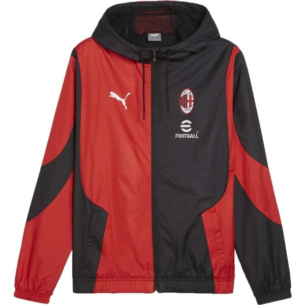 Puma AC MILAN PREMATCH WOVEN JACKET Pánská bunda