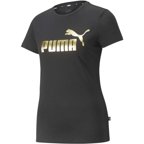 Puma ESSENTIALS+ METALLIC LOGO TEE Dámské tričko