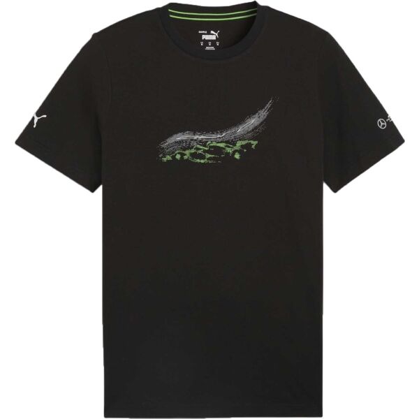 Puma MERCEDES-AMG PETRONAS F1 ESSENTIALS CAR GRAPHIC TEE Pánské triko