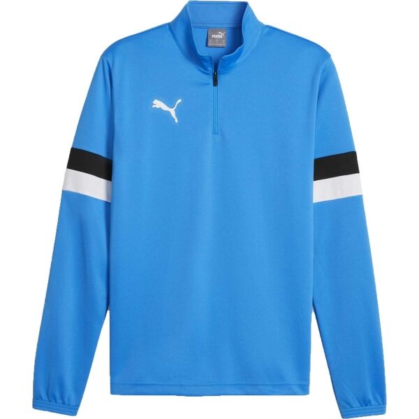 Puma TEAMRISE 1/4 ZIP TOP Pánská mikina se zipem