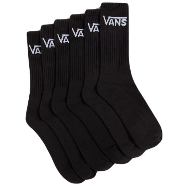 Vans CLASSIC CREW 6PK Pánské ponožky