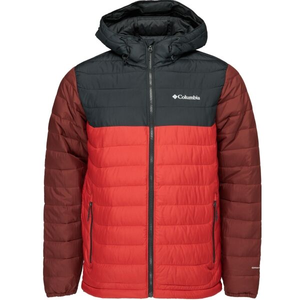 Columbia POWDER LITE II HOODED JACKET Pánská zimní bunda