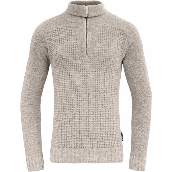 Devold BISPEN WOOL ZIP NECK Pánský vlněný svetr