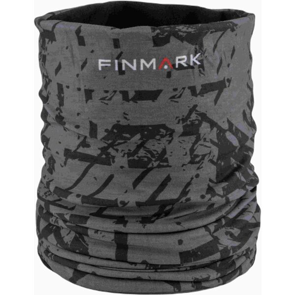 Finmark MULTIFUNCTIONAL SCARF WITH FLEECE Multifunkční šátek