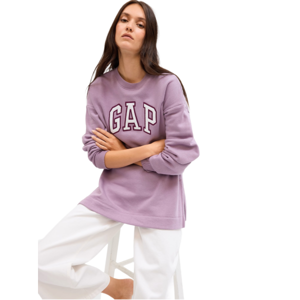 GAP HERITAGE TUNIC CREW Dámská mikina