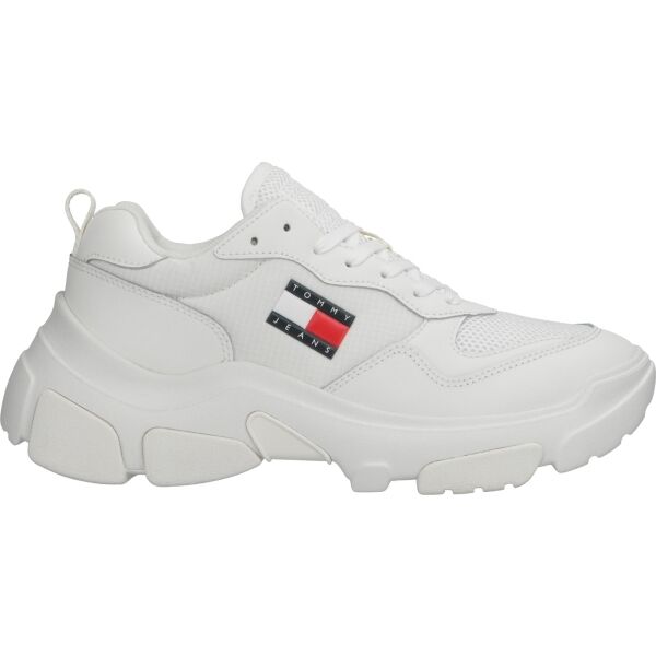 Tommy Hilfiger LEATHER HYBRID CHUNKY SOLE TRAINER Dámská volnočasová obuv