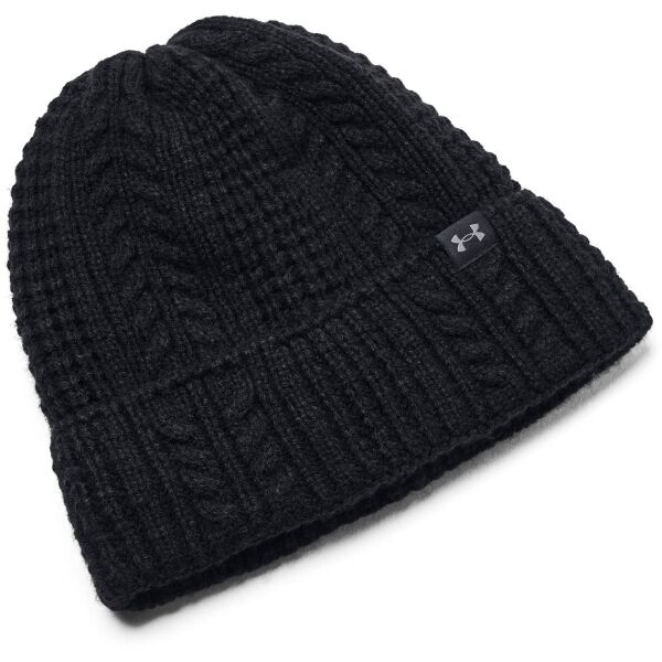 Under Armour HALFTIME CABLE KNIT BEANIE Dámská zimní čepice