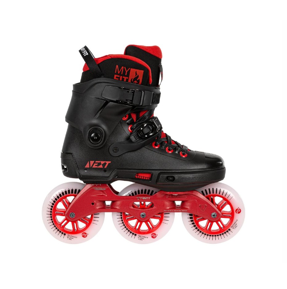 Powerslide Kolečkové brusle Powerslide Next Black Red 110 Trinity