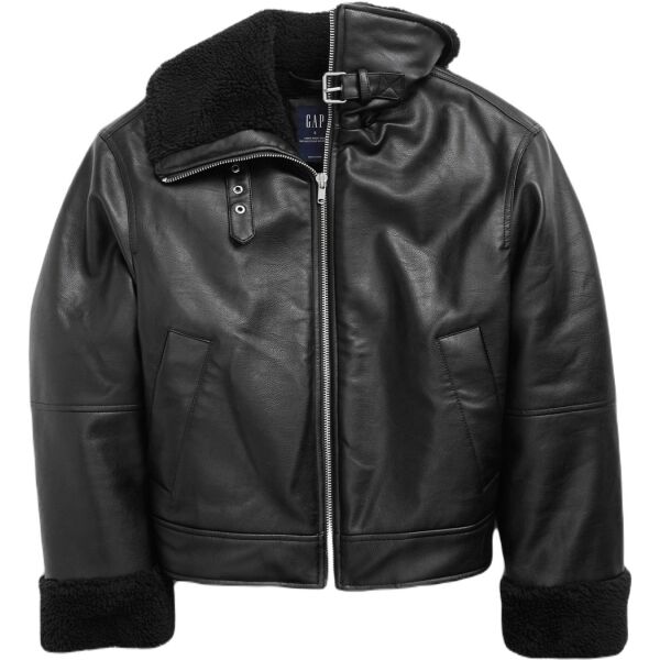 GAP SHERPA LINED MOTO Dámská bunda